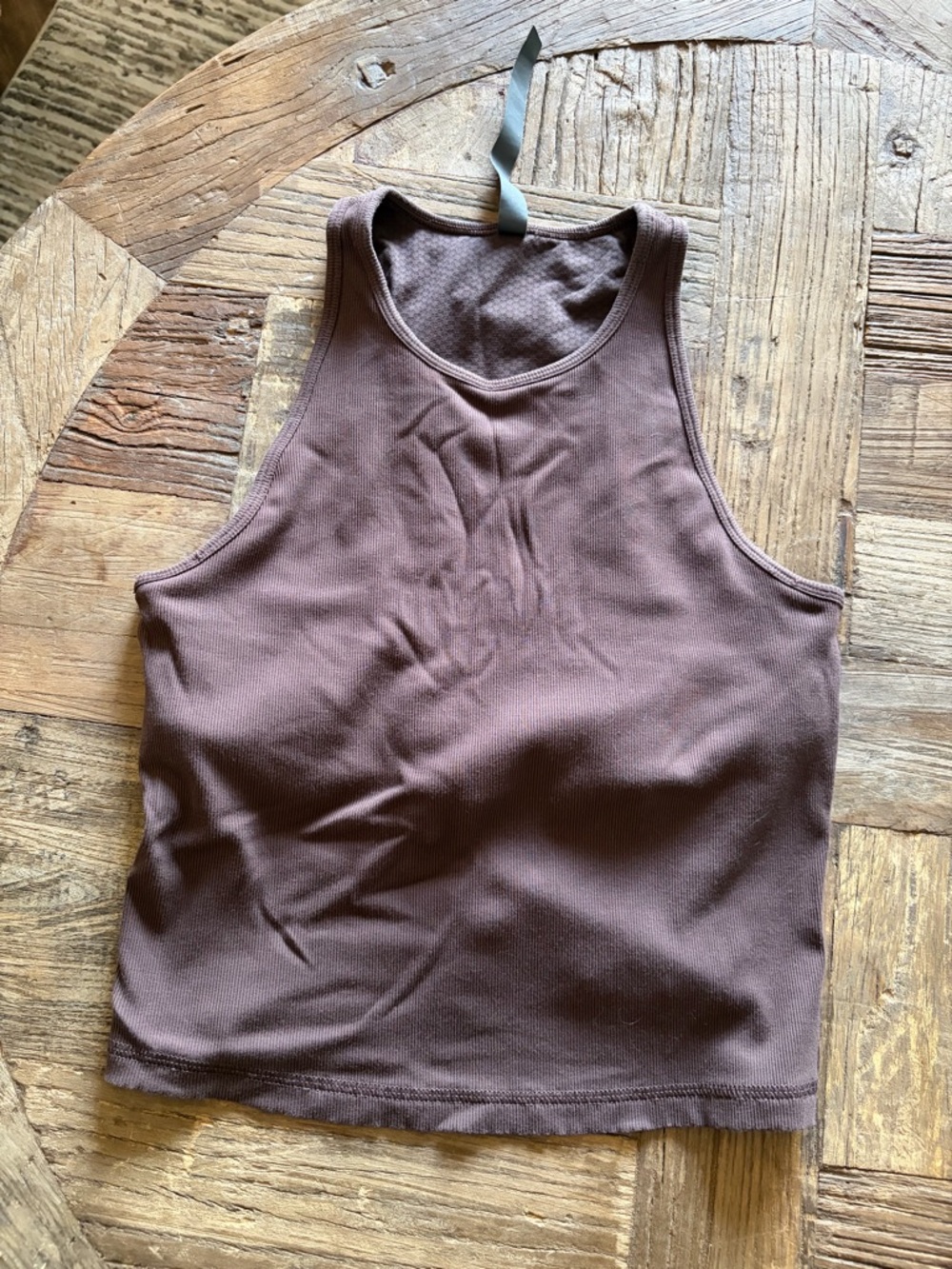 Vuori Crop Top - Brown, Medium